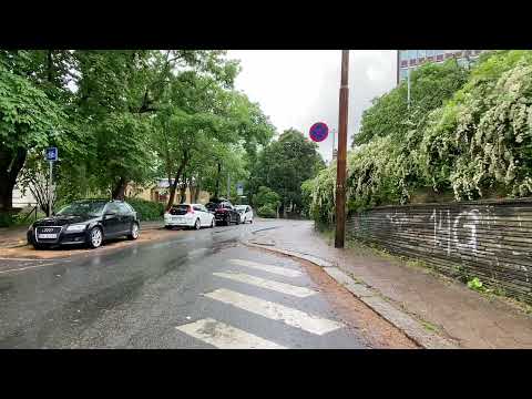 Oslo Rainy day walking - Summer 2021 Frogner #osloelsa67