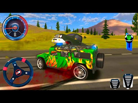 Mad Police Hummer Driving Around The City - Police Car Chase #56 - Best Gameplay (Android iOS)
