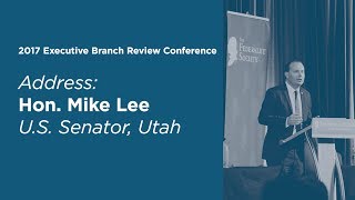 Click to play: Opening Address by Senator Mike Lee