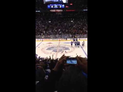 Leafs vs Sabres preseason throwdown