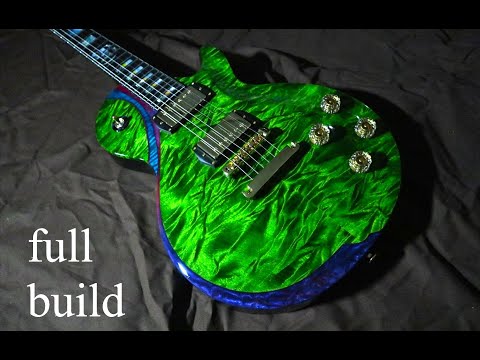 I built a special green Les Paul