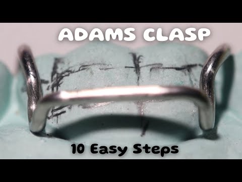 Adams Clasp in Easy Steps 🔵 Step by Step Video