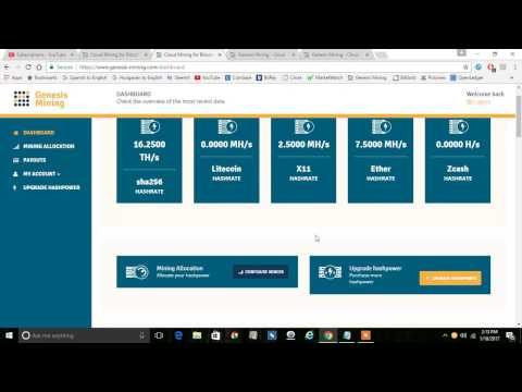 Genesis Mining Review - How to Earn Bitcoin
