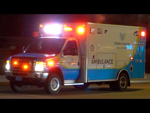 Riddle Hospital EMS MICU 104 Responding