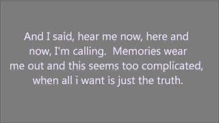 Here and Now Seether Lyrics