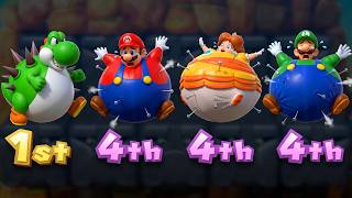 【マリオパーティ10】ミニゲーム対決！ヨッシー VS マリオ VS ルイージ VS デイジー 4K UHD