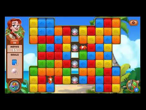 Lost Island Blast Adventure Level 58