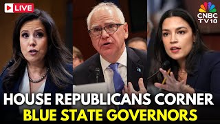 LIVE: Elise Stefanik Clashes with Dem Governors During Hearing on Sanctuary City Policies | N18G