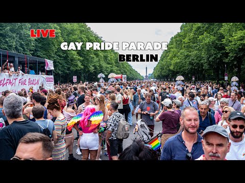 Live from Christopher's Street Day in Berlin in 2023