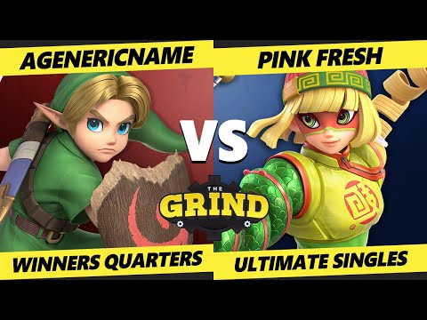 The Grind 160 Winners Quarters - AGenericName (Young Link) Vs. Pink Fresh (Min Min) Smash Ultimate