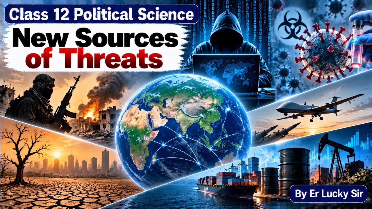 New Sources of Threats  - Class 12 Political Science