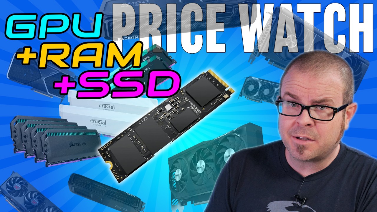 How bad is it? GPU / RAM / SSD Price Watch – June