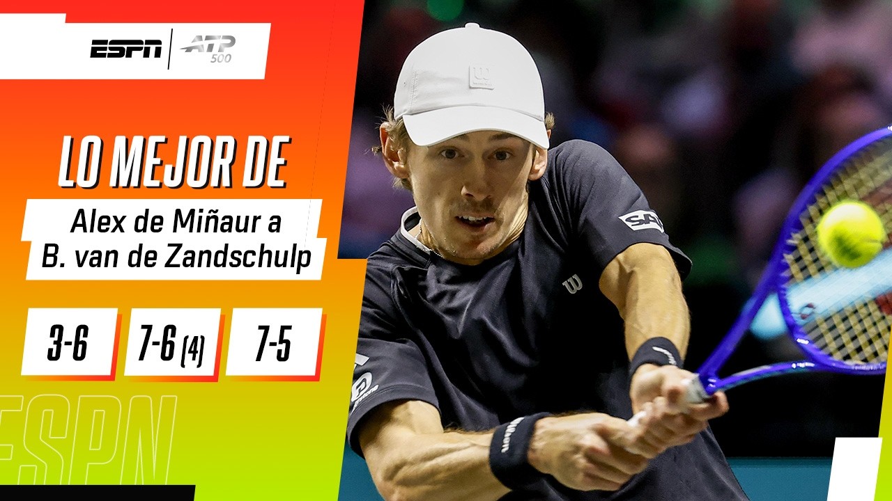 DE MIÑAUR DIO VUELTA LA HISTORIA ANTE EL DURO VAN DE ZANDSCHULP Y AVANZÓ EN ROTTERDAM | RESUMEN