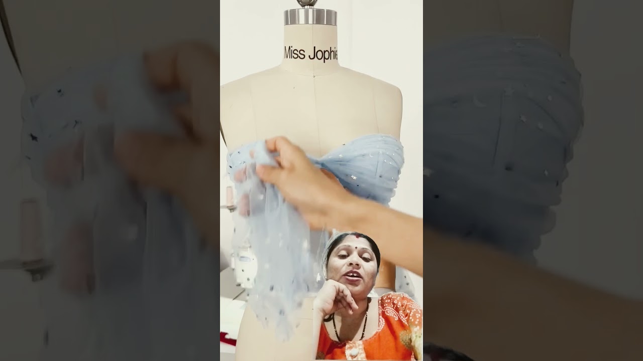 Making a midi sky blue prom dress with removable straps #fashion #sewing #promdress