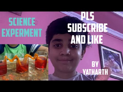Science experiment by Yatharth || Science experiment for kids