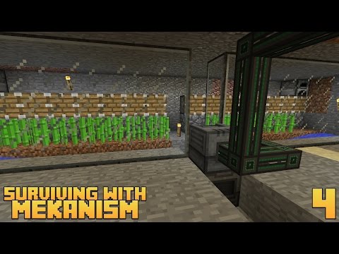 Surviving With Mekanism v9 :: Ep.4 - Bio-Generator Power