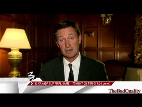 Gretzky on OTR - 1987 Canada Cup