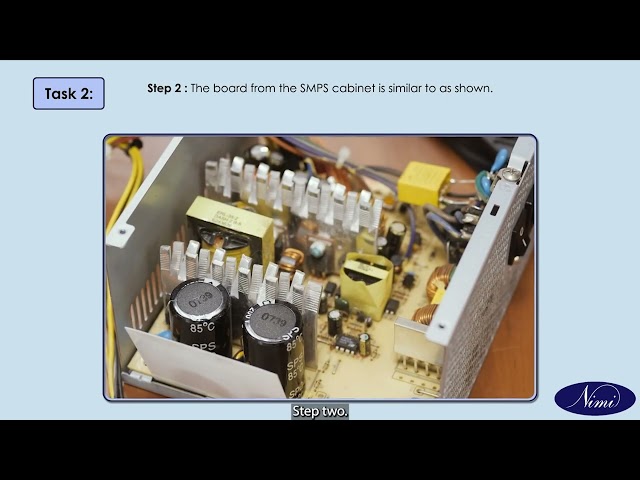 Troubleshoot the fault in the given SMPS unit Part -1