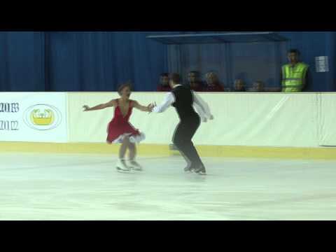 11 M. LEININGER / M. CAUREL (FRA) - ISU JGP Sencila Bled Cup 2012 Junior Ice Dance Short Dance
