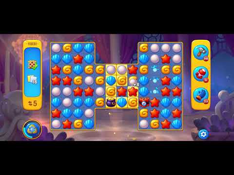 Fishdom level 11831 no boosters フィッシュダム ノーマル