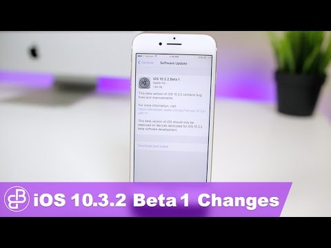 iOS 10.3.2 Beta 1 Released! What Happened to 10.3.1? (Explanation) | iOS 10.3.2 Features/Changes