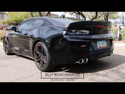 2017 Camaro SS with NPP Billy Boat Exhaust, X-pipe & Headers