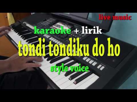 TONDI TONDIKU DOHO [KARAOKE] STYLE VOICE