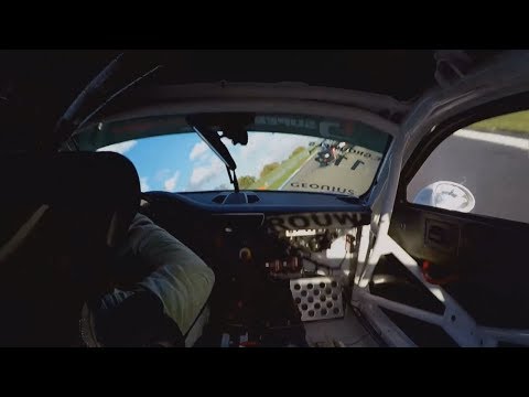 Supercar Challenge (GT) 2017. Race 1 TT Circuit Assen. Edward Grouwels Big Crash Flips