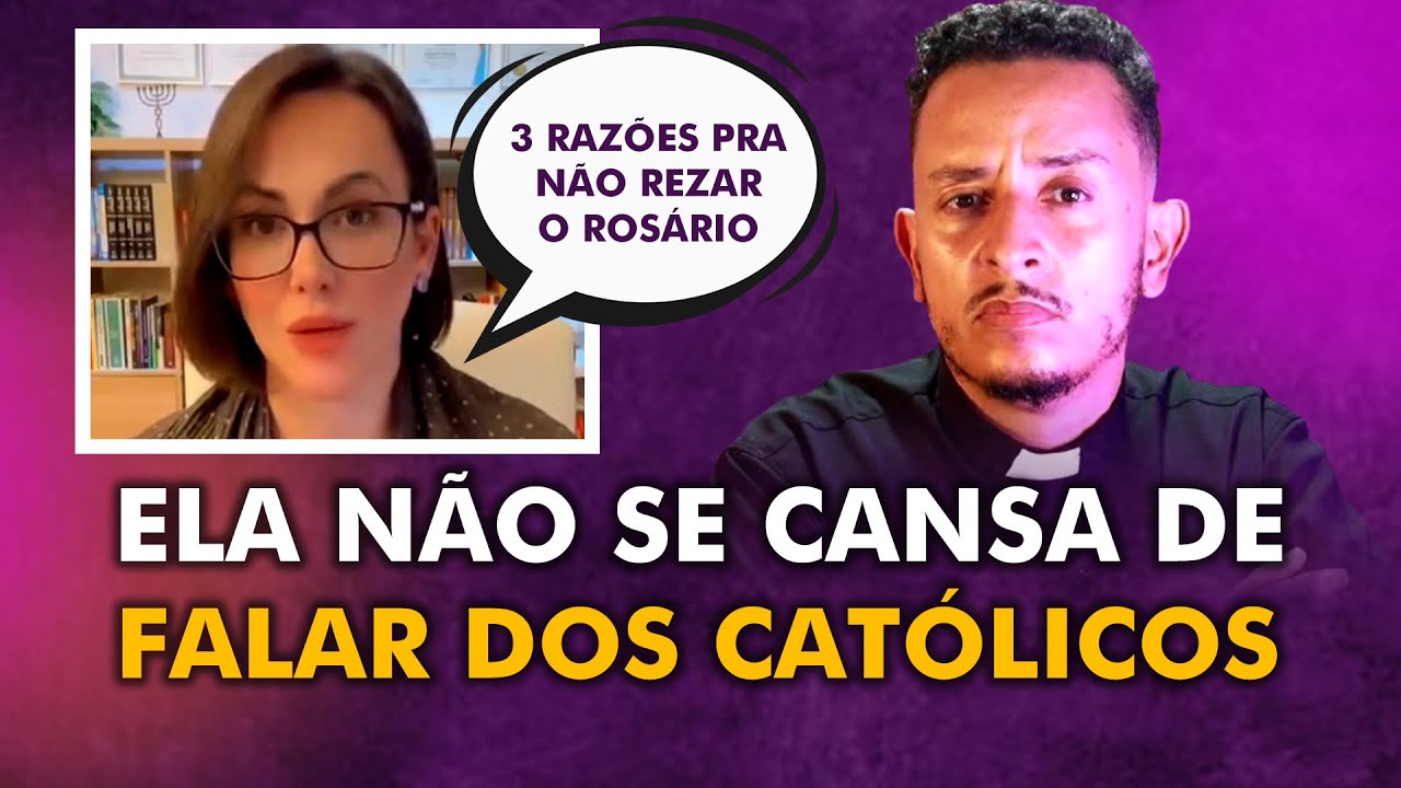 SHE ATTACKS AGAIN! IS PRAYING THE ROSARY A SIN? // REPLY TO PATRICIA ALVES