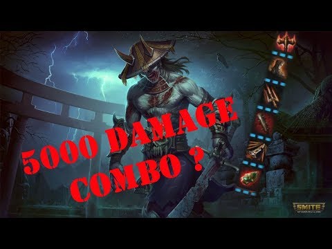Smite - A 5000 damage susano Combo ?