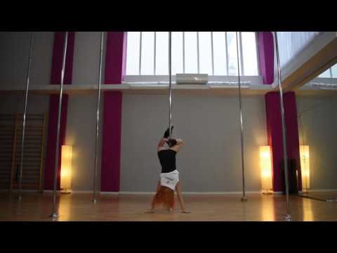 Pole Art Routine 93 - Level 8 (Kaleo - Way Down We Go)