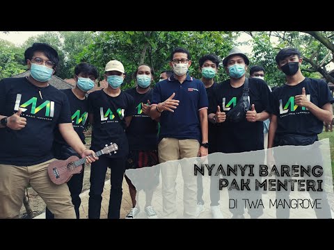 LA HILA X OJI SCALAVA (PENIKMAT SENJA) TAMAN WISATA ALAM MANGROVE JAKARTA.