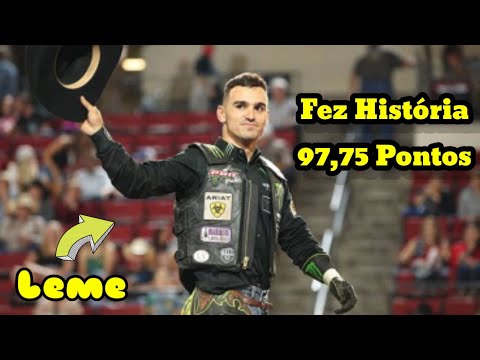 INCRÍVEL - José Vitor Leme Conquista a MAIOR Nota da História da PBR - 97,75 Pontos