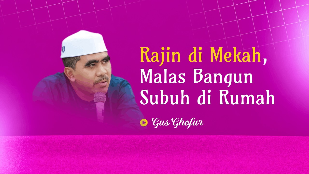 Gus Ghofur: Berjamaah Isya =  Ibadah Setengah Malam
