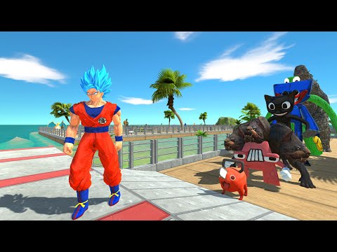 GOKU OASIS DEATH RUN - Animal Revolt Battle Simulator