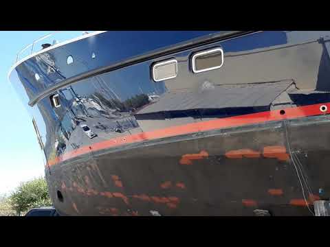 ALMTRAWLER DELFINO  65 EXTERIOR VIEW ON THE DRY DOCK