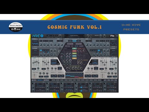 SoundsDivine 'Cosmic Funk Vol 1' - u-he Hive