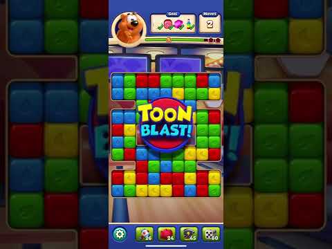 TOON BLAST LEVEL 6656 & 6657 ( NO BOOSTERS )