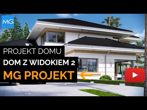 Projekt domu Dom z widokiem 2 MG Projekt - 221.97 m2