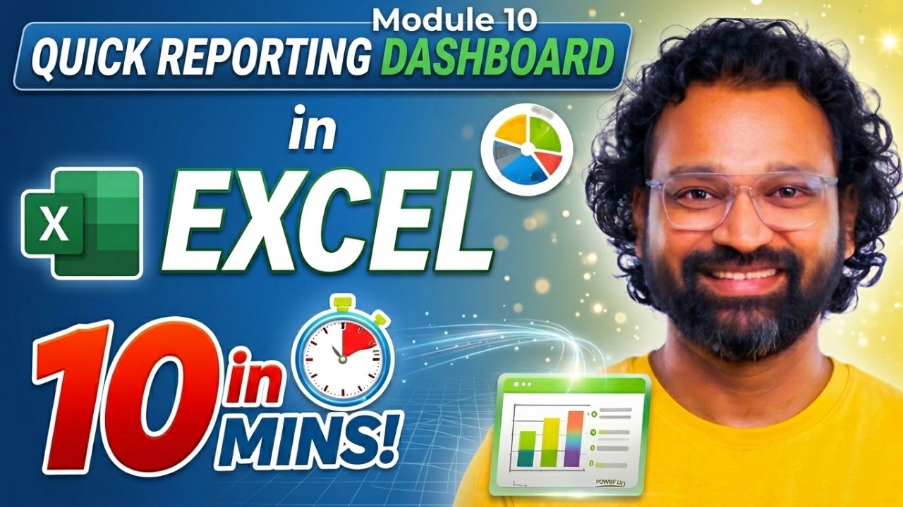 Excel Dashboard Tutorial