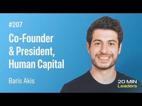 Baris Akis | Co-Founder and President, Human Capital - YouTube