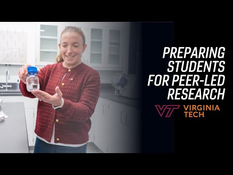 Discovery Lab prepares students for peer-led research