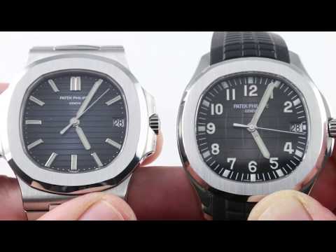 Patek Philippe Nautilus vs. Patek Philippe Aquanaut (5711 and 5167A)