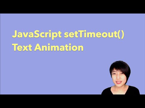 12 1 Javascript Settimeout Text Animation P5 Js Tutorial