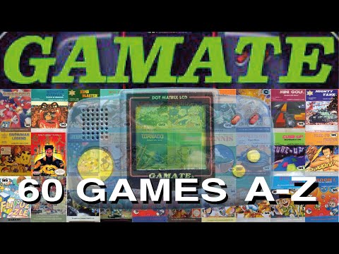 All Gamate Games? - A-Z - Bit Corporation - 60 Games Compilation