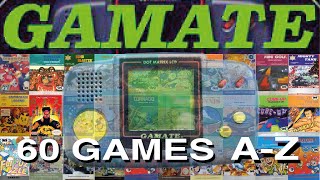 All Gamate Games? - A-Z - Bit Corporation - 60 Games Compilation