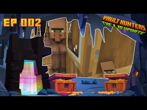 SKY VAULTS EP2: Kidnapping Villagers! - Vault Hunters 1.18 (Modded Minecraft)