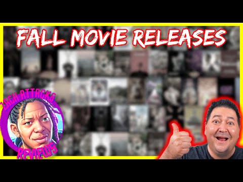 FALL MOVIE RELEASES - Dragon Movie Guy Podcast - W/ Guest Zach Attacks Reviews
