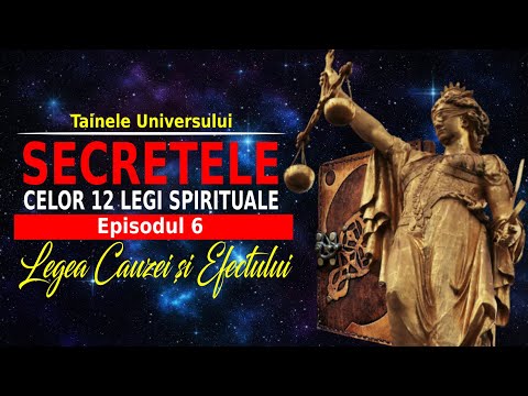 THE LAW OF CAUSE AND EFFECT | SECRETS OF THE 12 SPIRITUAL LAWS OF THE UNIVERSE | Episode 6