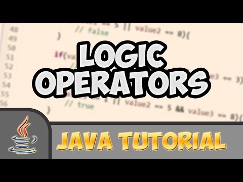 Java Tutorials 008 Logic Operators Examples